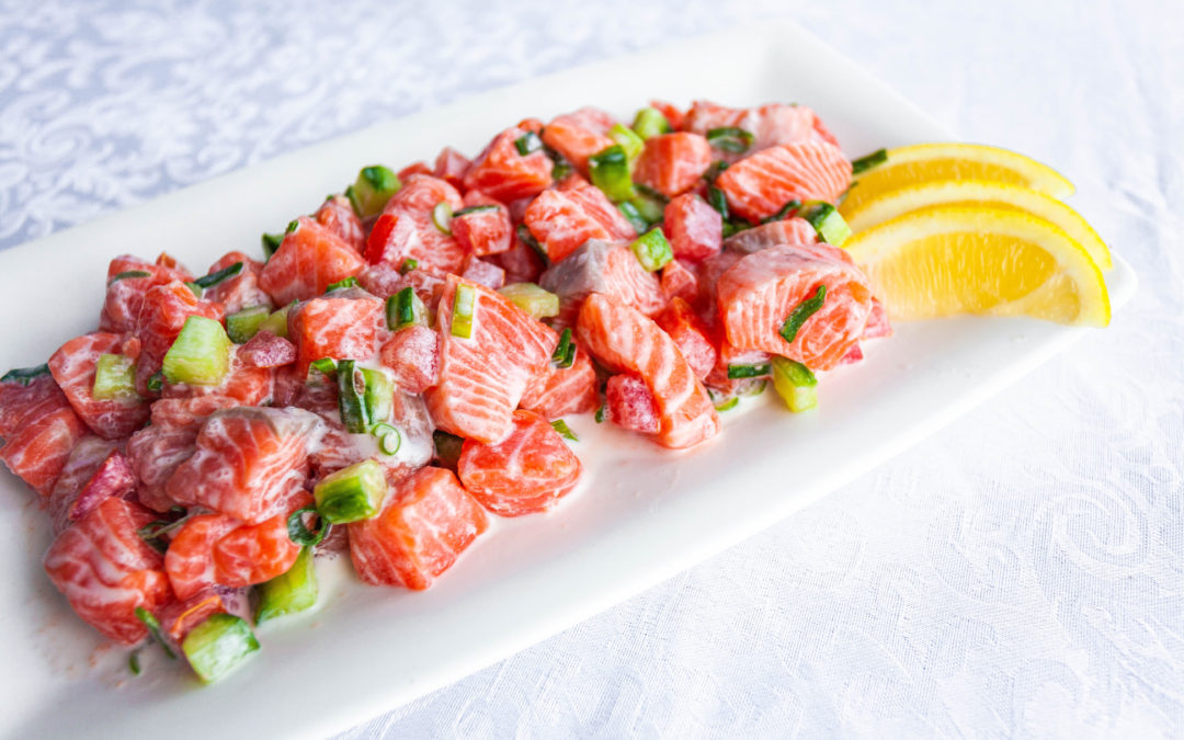 Ota ika, a delicious Tongan Raw Fish Salad