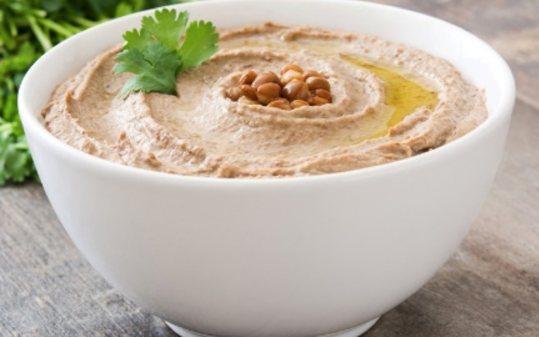 Lentil Hummus with Coconut Milk